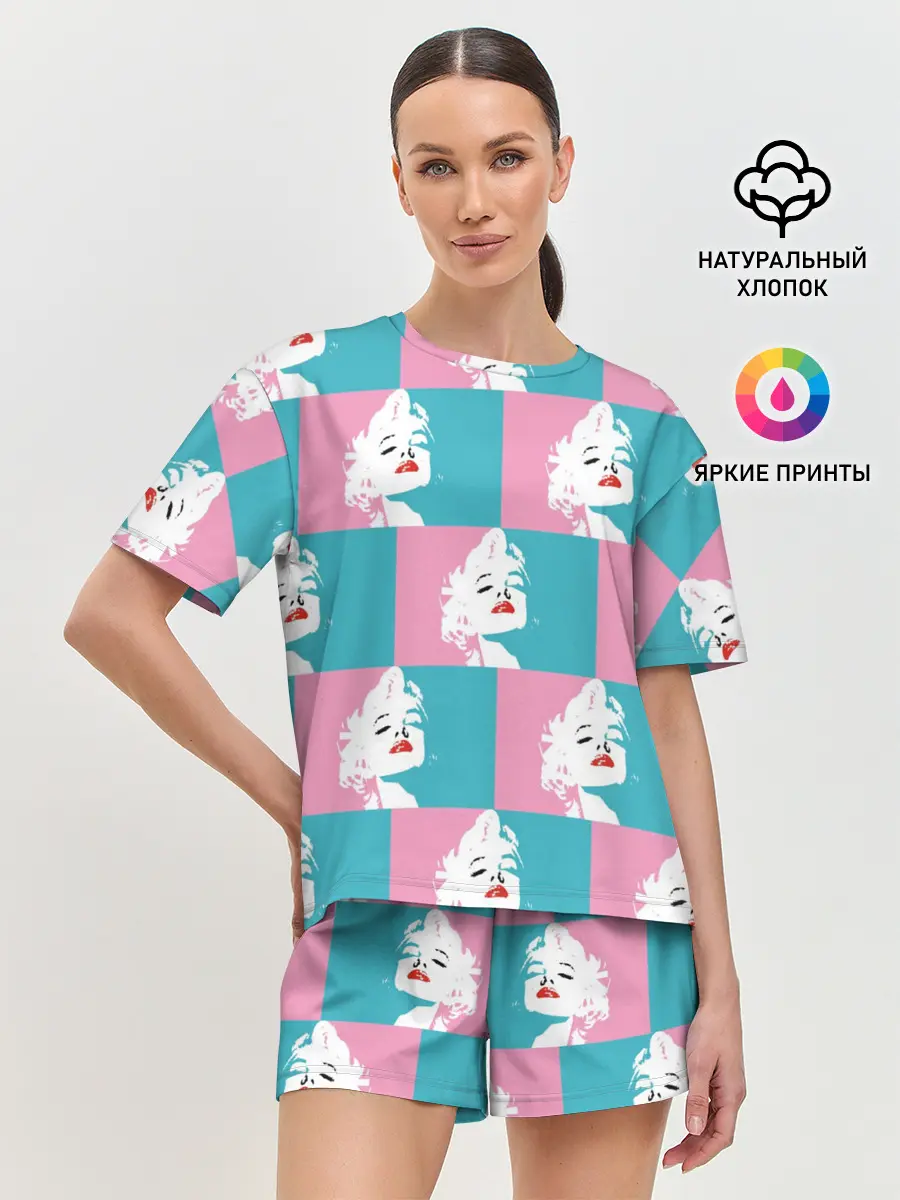 Женская пижама с шортами / Marilyn Monroe