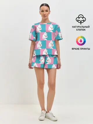 Женская пижама с шортами / Marilyn Monroe