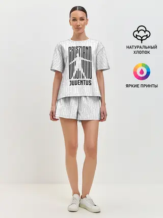 Женская пижама с шортами / RONALDO JUVE SPORT