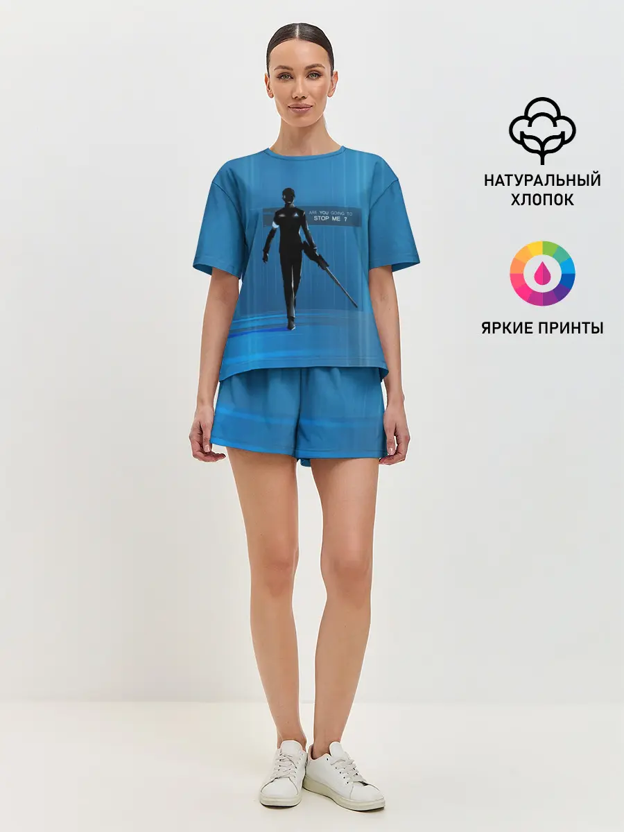Женская пижама с шортами / Detroit: Become Human