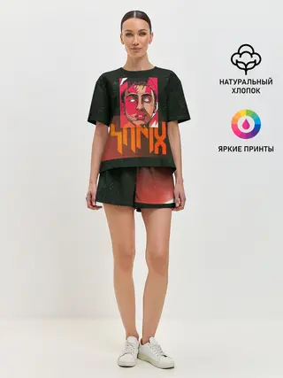 Женская пижама с шортами / Яникс