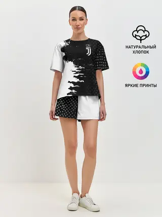 Женская пижама с шортами / RONALDO JUVE SPORT