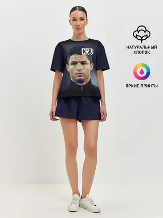 Женская пижама с шортами / RONALDO JUVE SPORT