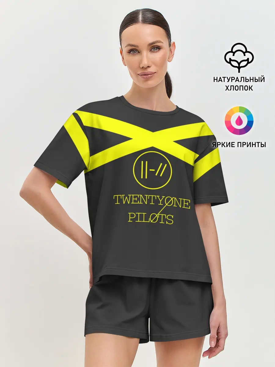 Женская пижама с шортами / Twenty One Pilots