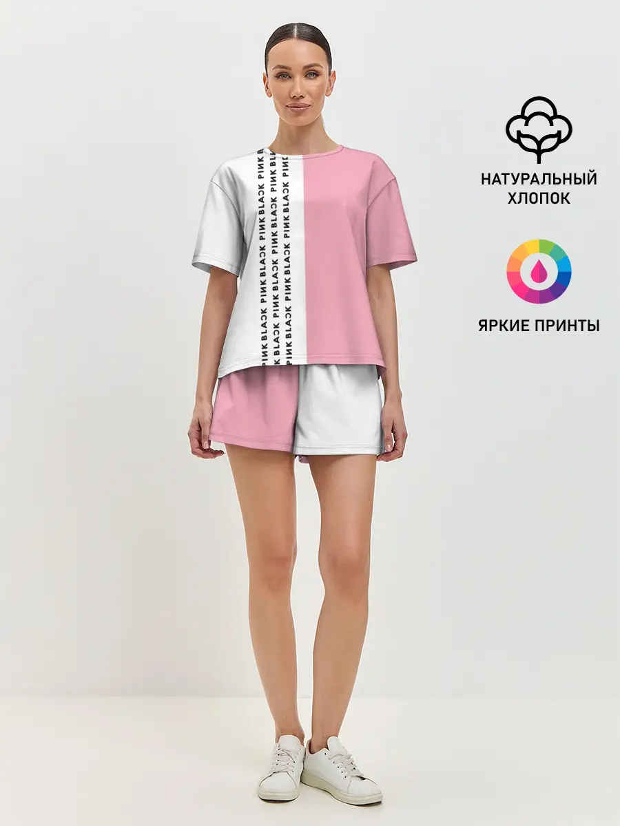Женская пижама с шортами / BlackPink