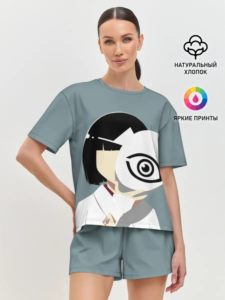 Женская пижама с шортами / Нора - синки Ято