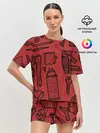 Женская пижама с шортами / Инструменты