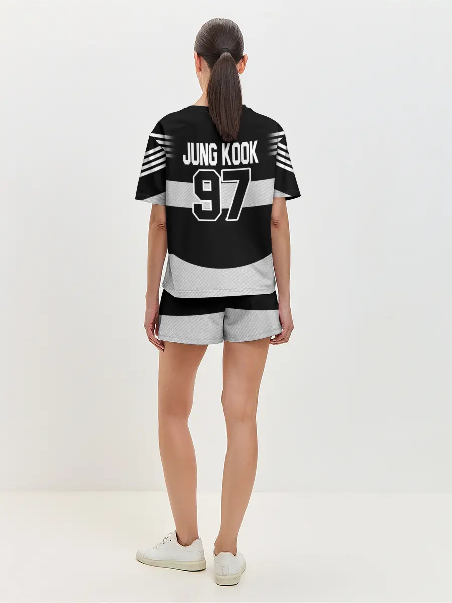 Женская пижама с шортами / BTS ARMY 97 JUNG KOOK