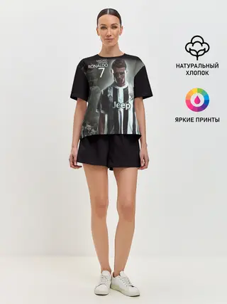 Женская пижама с шортами / RONALDO JUVE SPORT