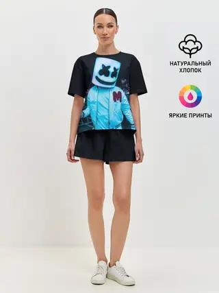 Женская пижама с шортами / MARSHMELLO