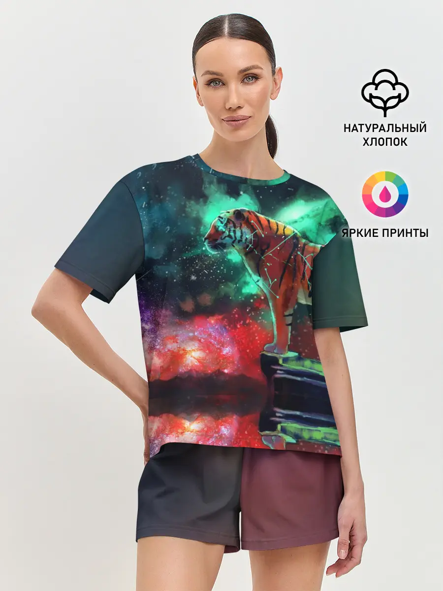 Женская пижама с шортами / Мистик