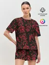 Женская пижама с шортами / Сибирь