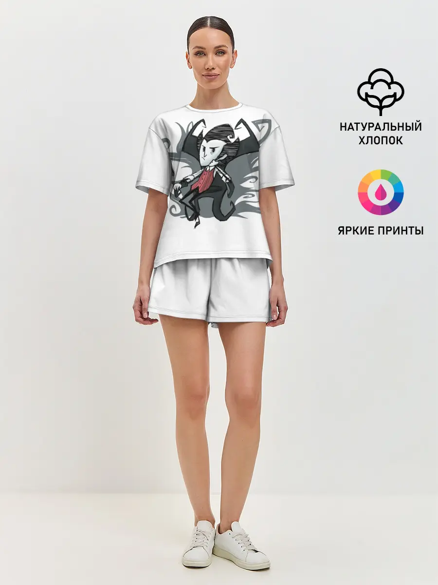 Женская пижама с шортами / Dont starve