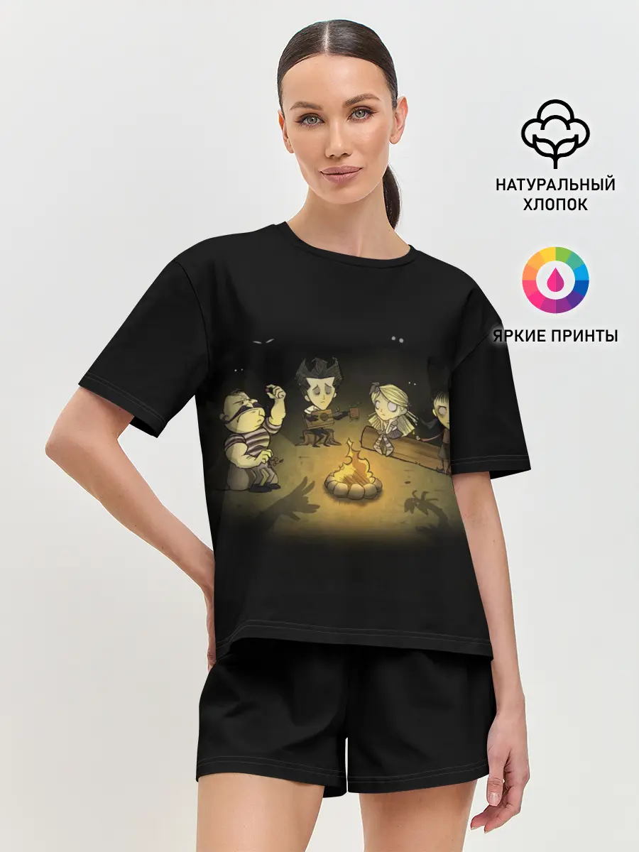 Женская пижама с шортами / Don’t Starve