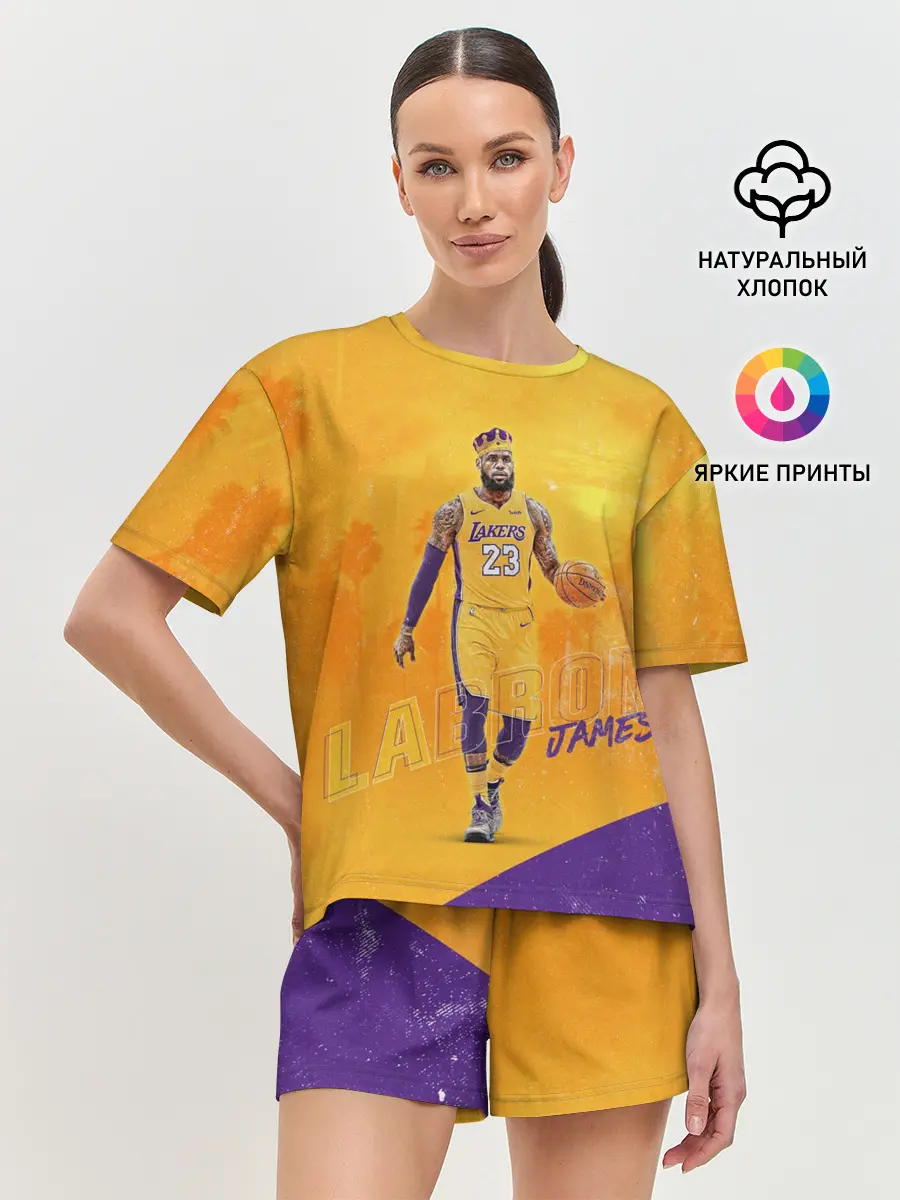 Женская пижама с шортами / Lebron
