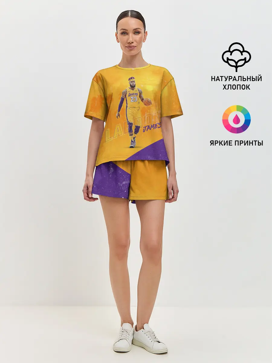 Женская пижама с шортами / Lebron