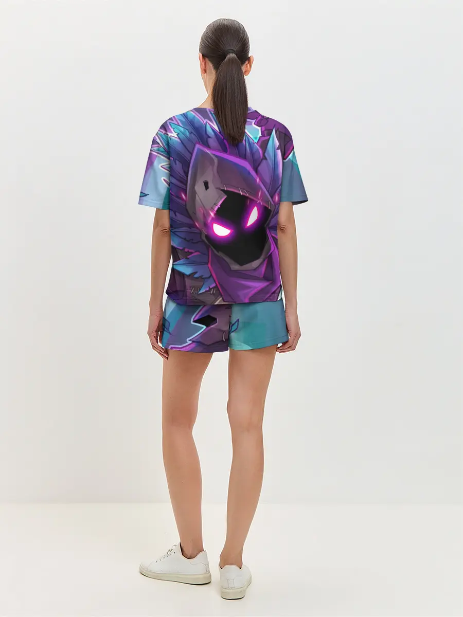 Женская пижама с шортами / FORTNITE RAVEN | ФОРТНАЙТ ВОРОН