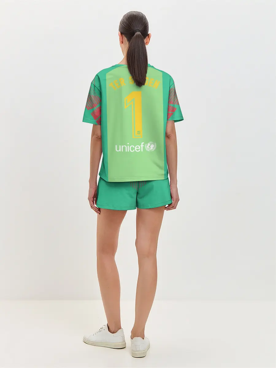 Женская пижама с шортами / Ter Stegen home 18-19