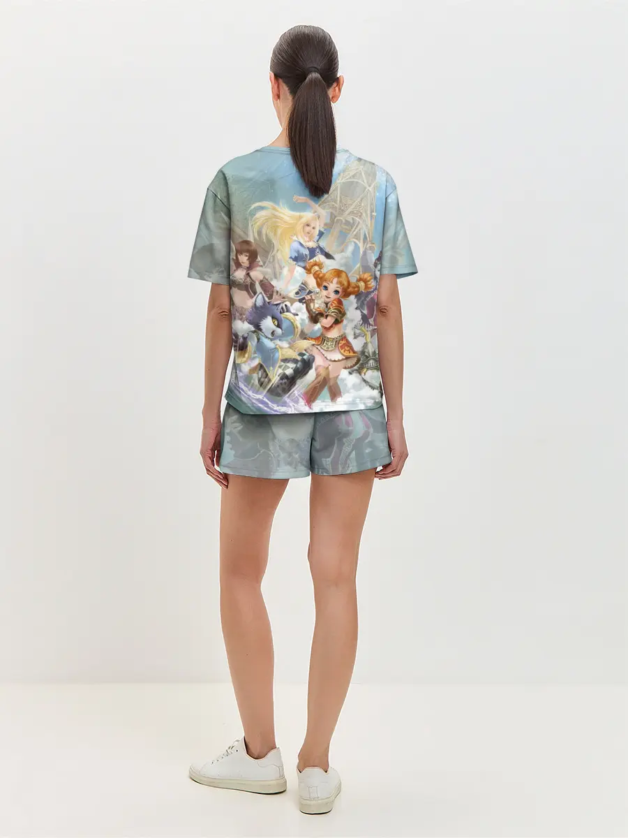 Женская пижама с шортами / La la la