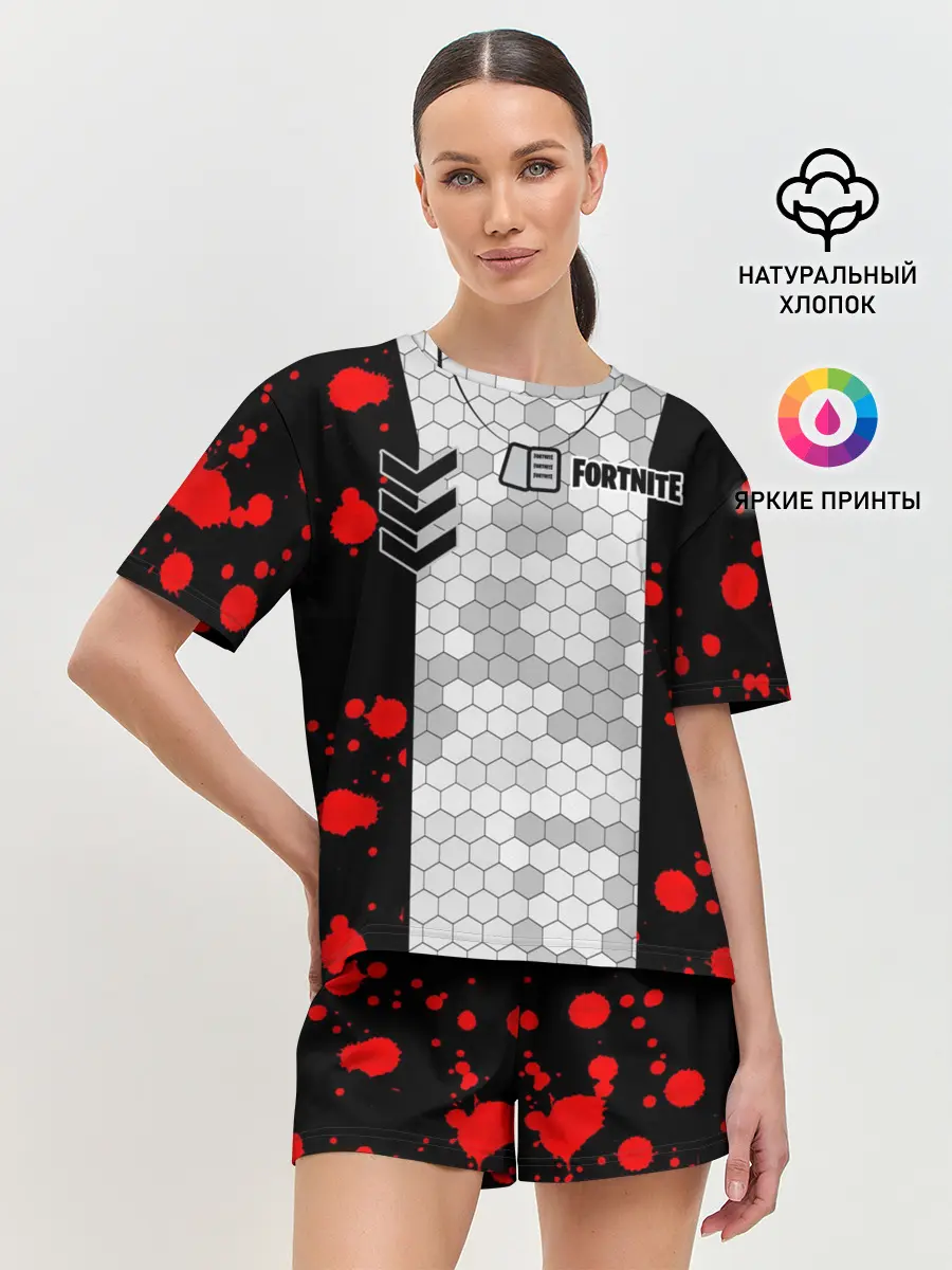 Женская пижама с шортами / Fortnite: Штурмовик
