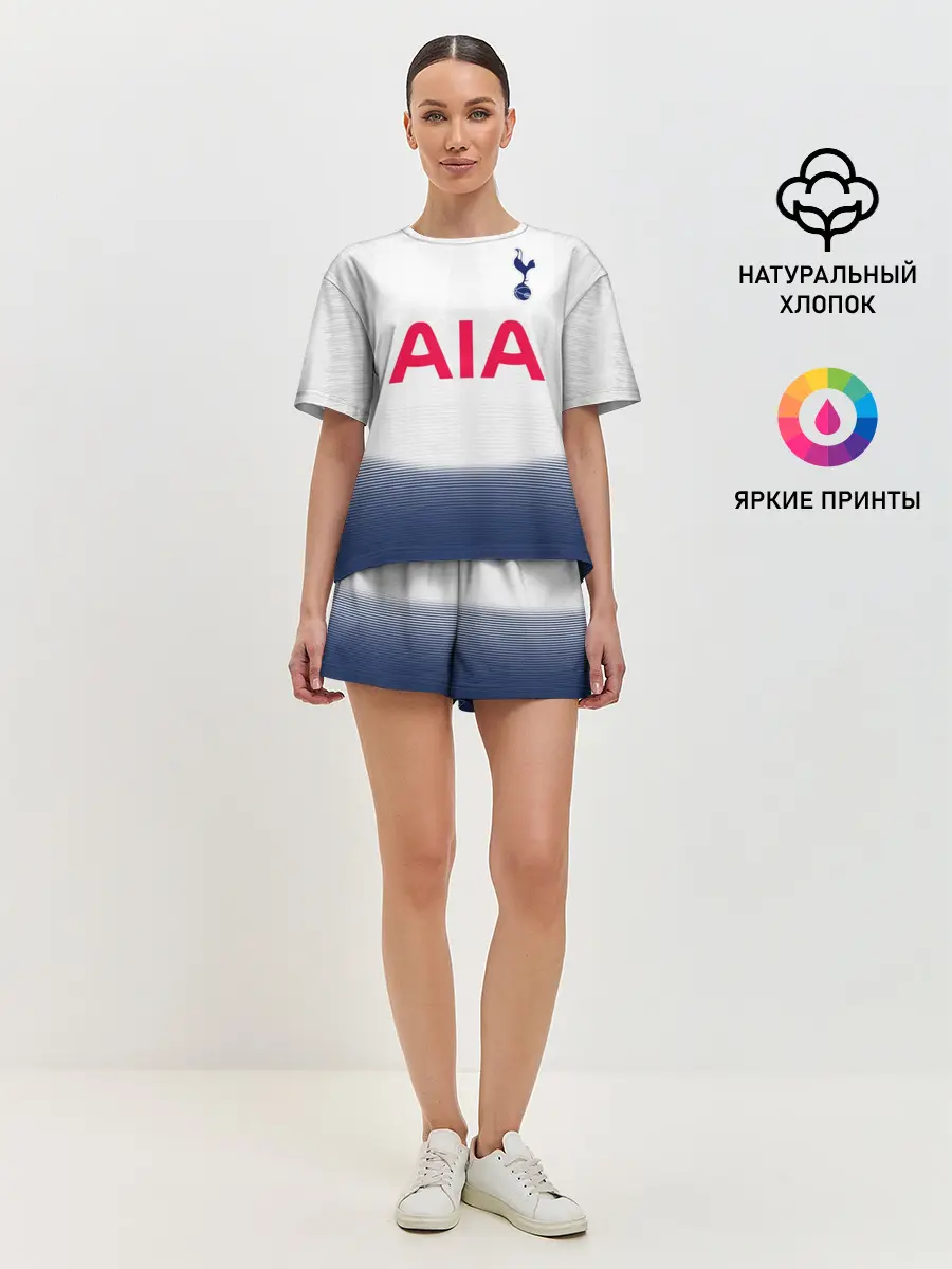 Женская пижама с шортами / Tottenham home 18-19