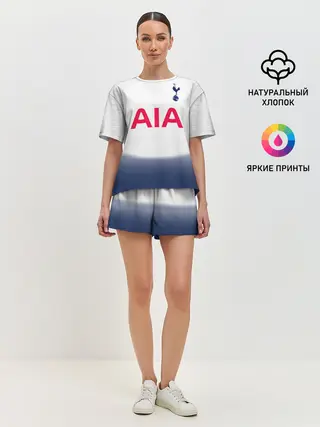 Женская пижама с шортами / Tottenham home 18-19