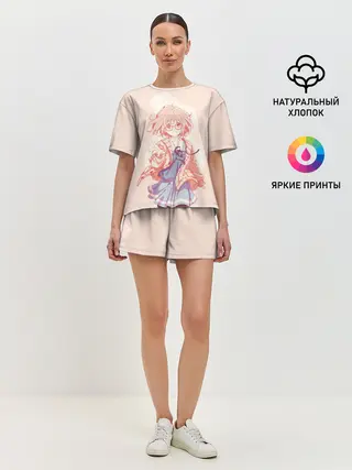 Женская пижама с шортами / За Гранью