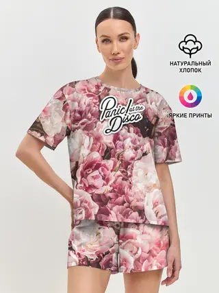 Женская пижама с шортами / Panic! at the Disco