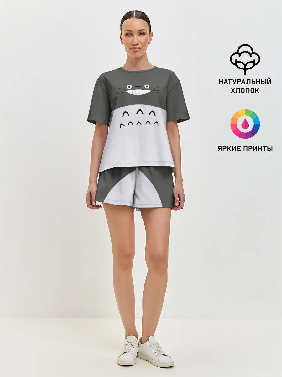 Женская пижама с шортами / Большой Тоторо