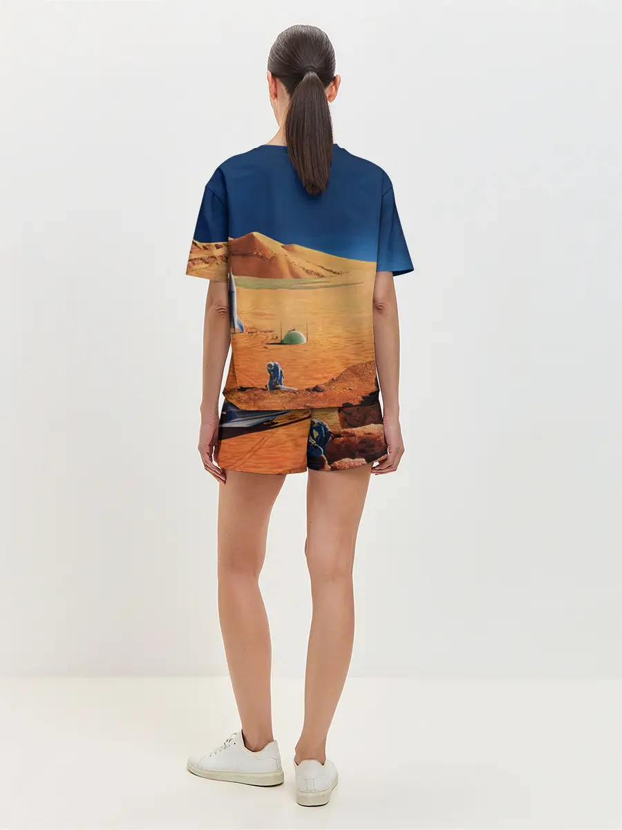 Женская пижама с шортами / NASA on Mars