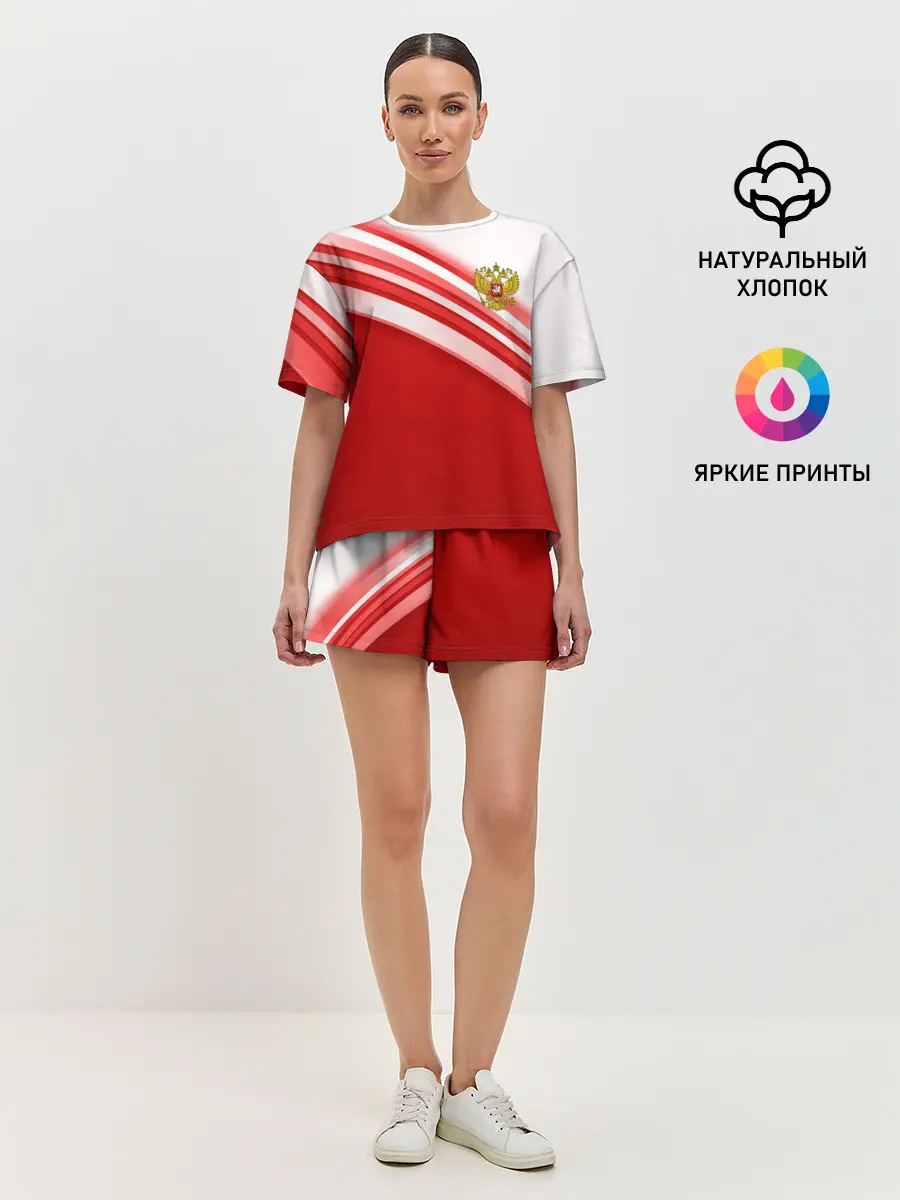 Женская пижама с шортами / RUSSIA SPORT