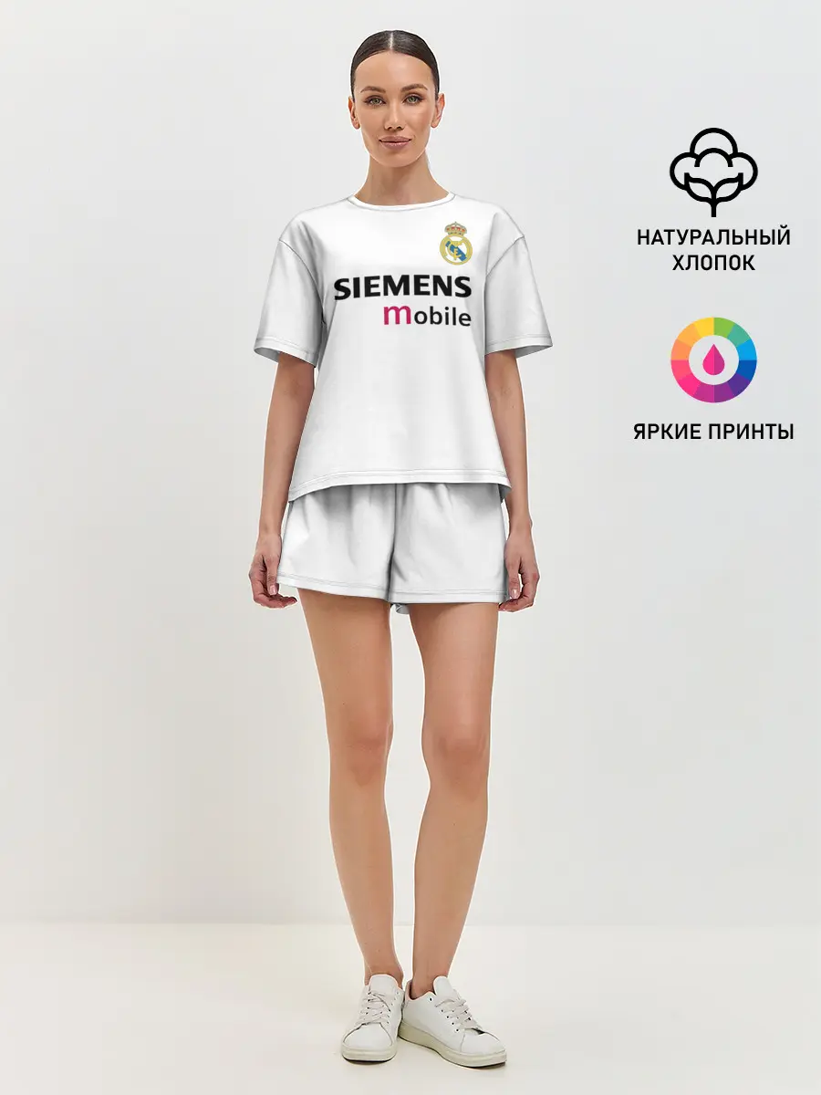 Женская пижама с шортами / Рауль Реал Ретро