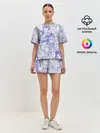 Женская пижама с шортами / AHEGAO BLUE