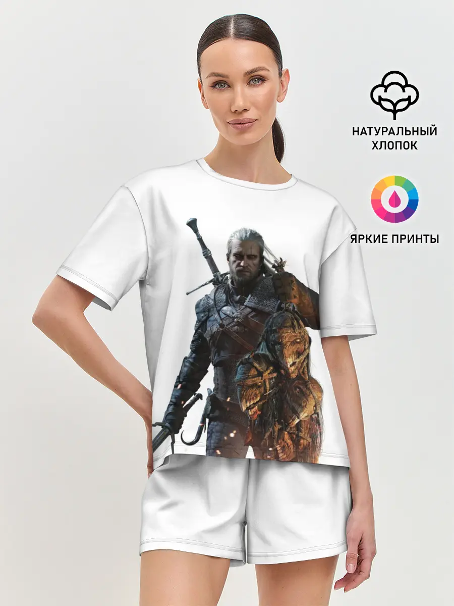 Женская пижама с шортами / The Witcher