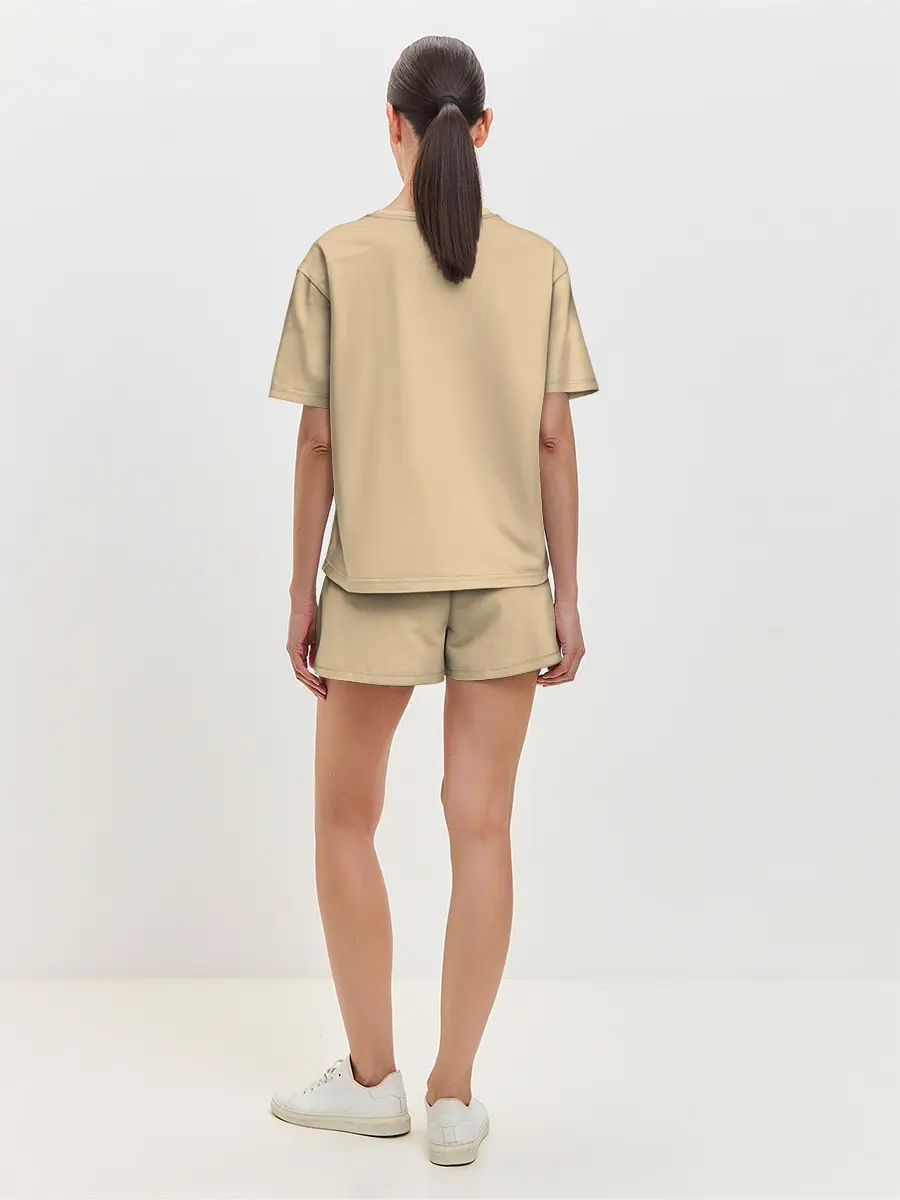 Женская пижама с шортами / Корги