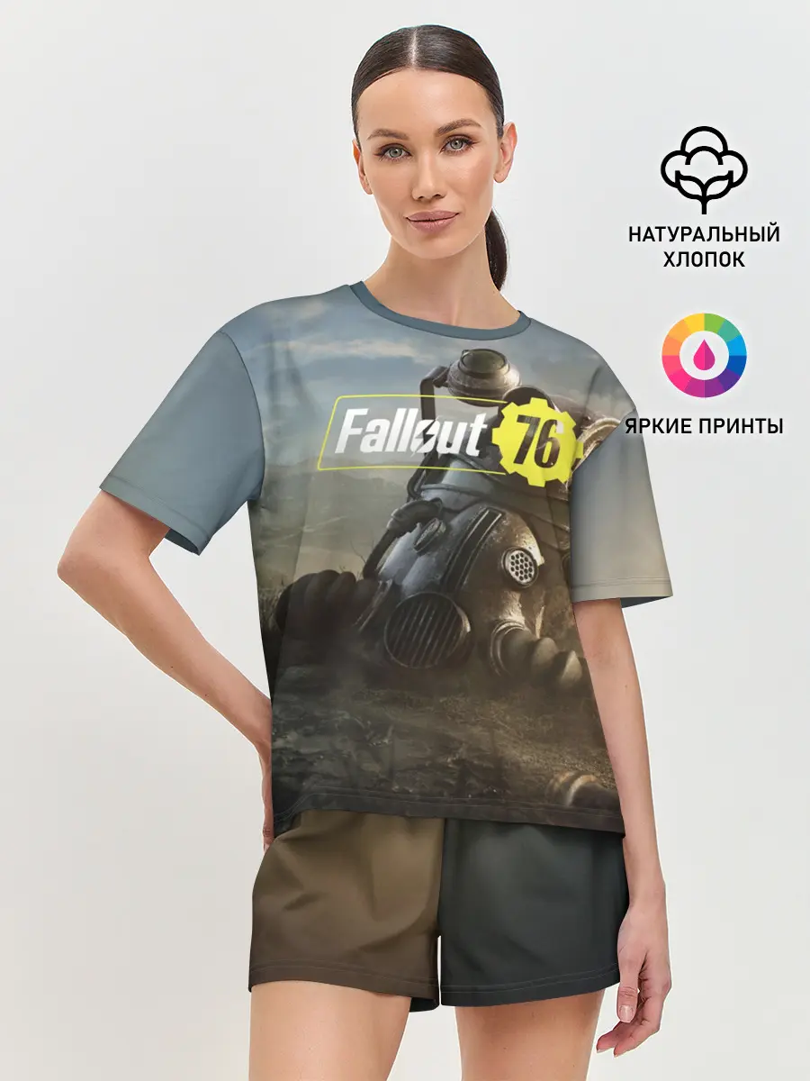 Женская пижама с шортами / Фаллаут 76