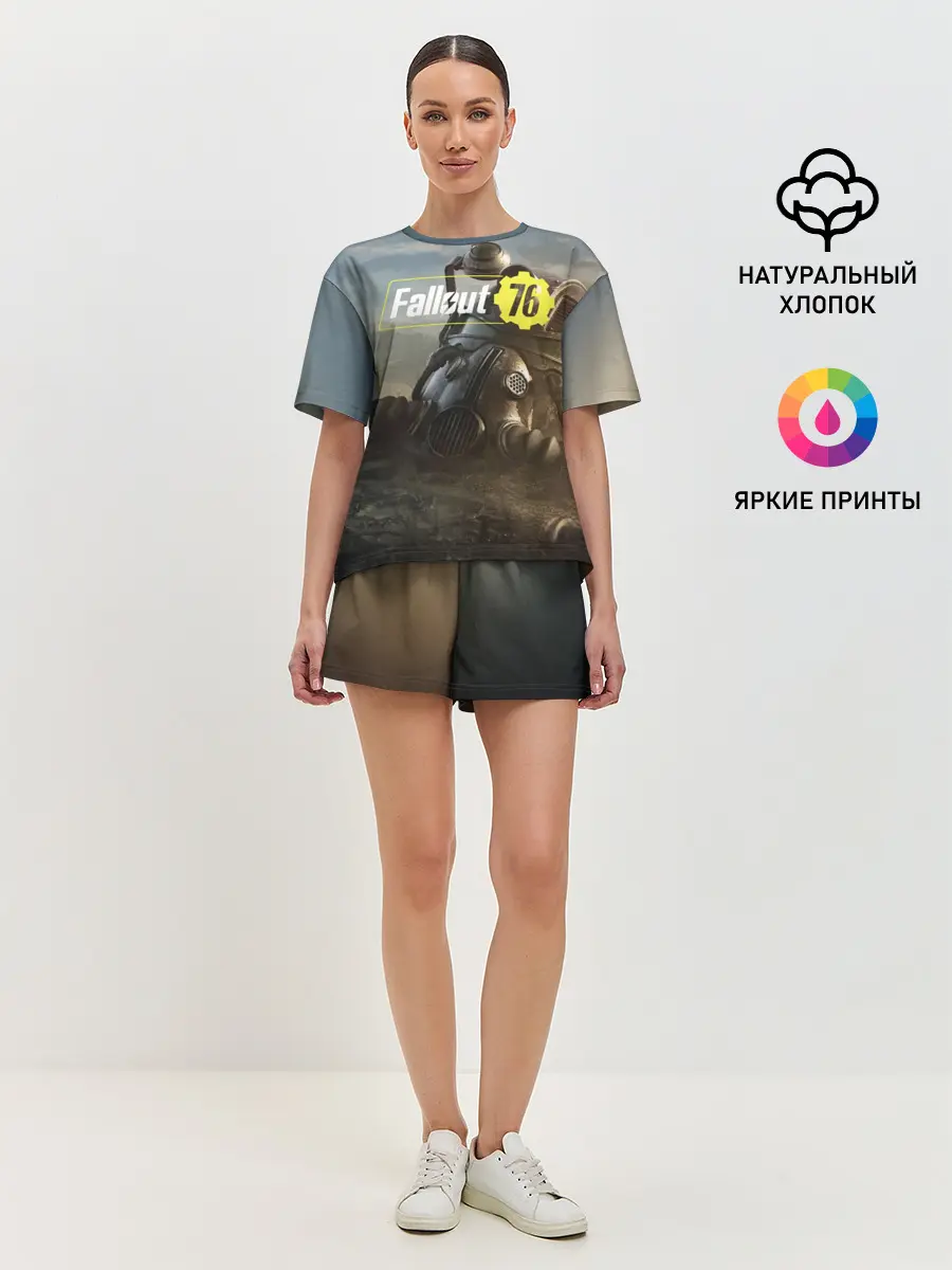 Женская пижама с шортами / Фаллаут 76