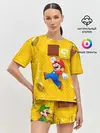 Женская пижама с шортами / Супер Марио