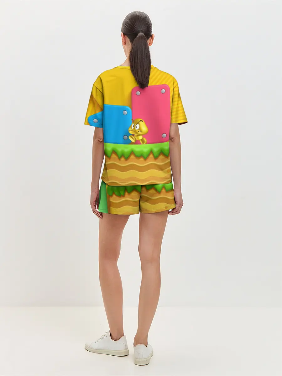 Женская пижама с шортами / Супер Марио