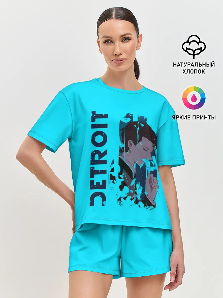 Женская пижама с шортами / ANDROID RK800