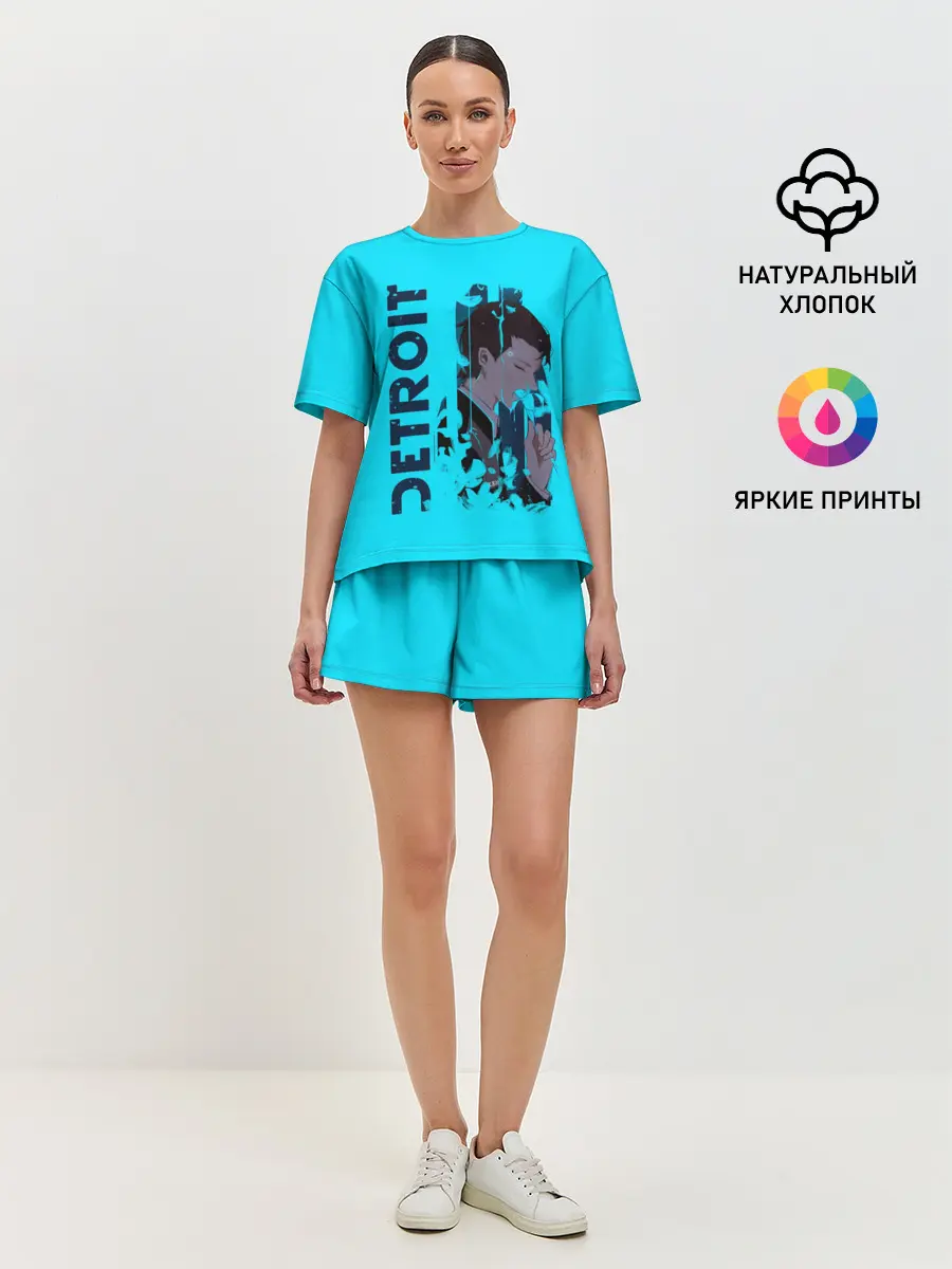 Женская пижама с шортами / ANDROID RK800