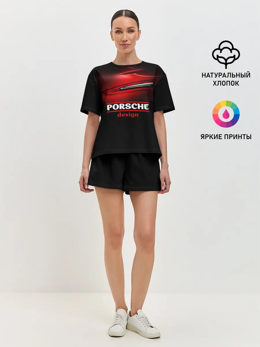 Женская пижама с шортами / Porsche design