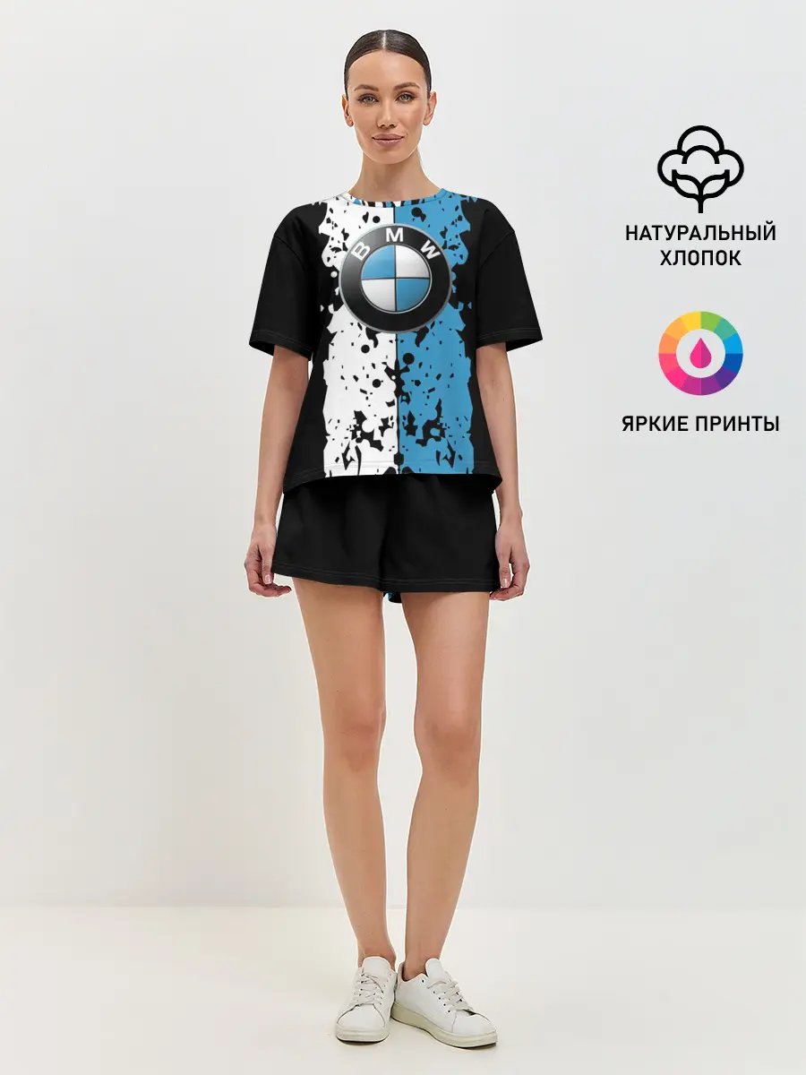 Женская пижама с шортами / BMW sign