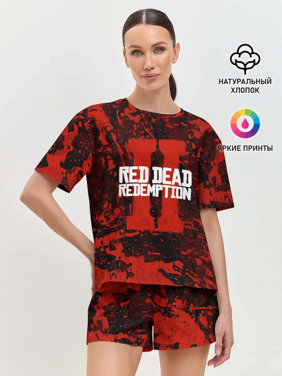 Женская пижама с шортами / RED DEAD REDEMPTION 2