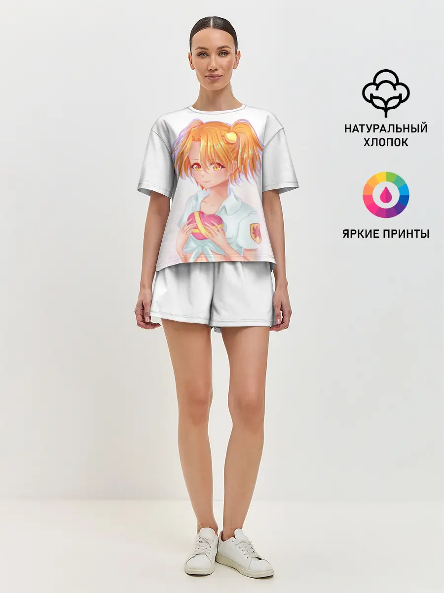 Женская пижама с шортами / Бесконечное лето