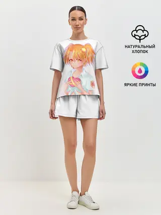 Женская пижама с шортами / Бесконечное лето