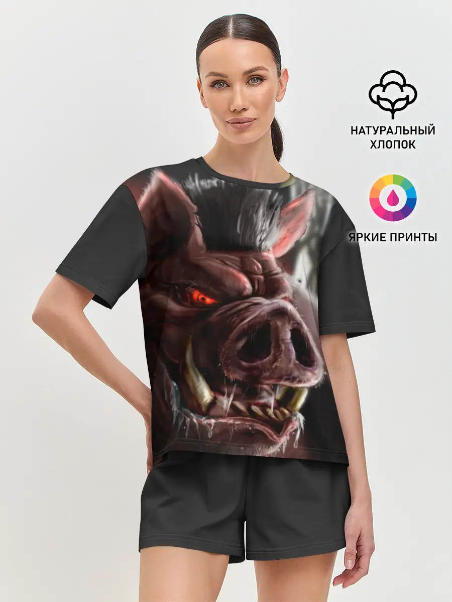 Женская пижама с шортами / DUKE NUKEM