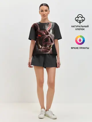 Женская пижама с шортами / DUKE NUKEM