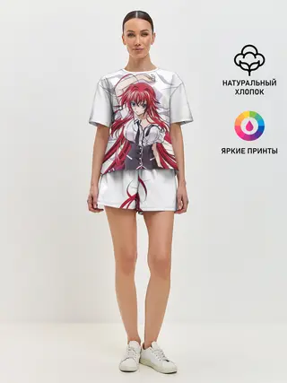 Женская пижама с шортами / Риас Гремори