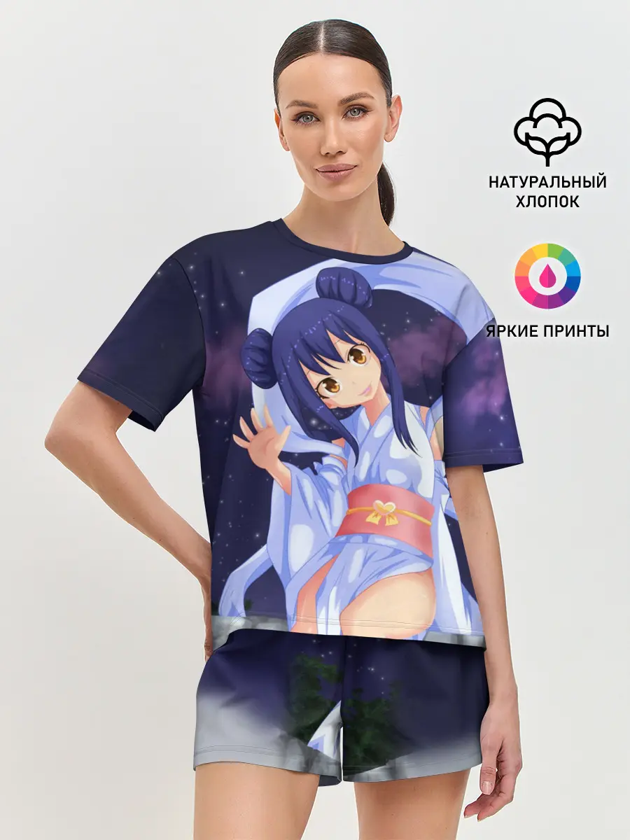 Женская пижама с шортами / Fairy Tail Wendy